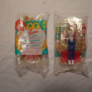 90s Barbie McDonald's Toy Lot